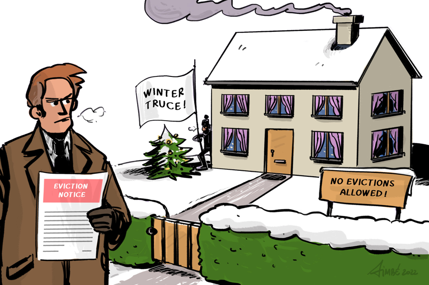 Brussels winter moratorium violates human rights?