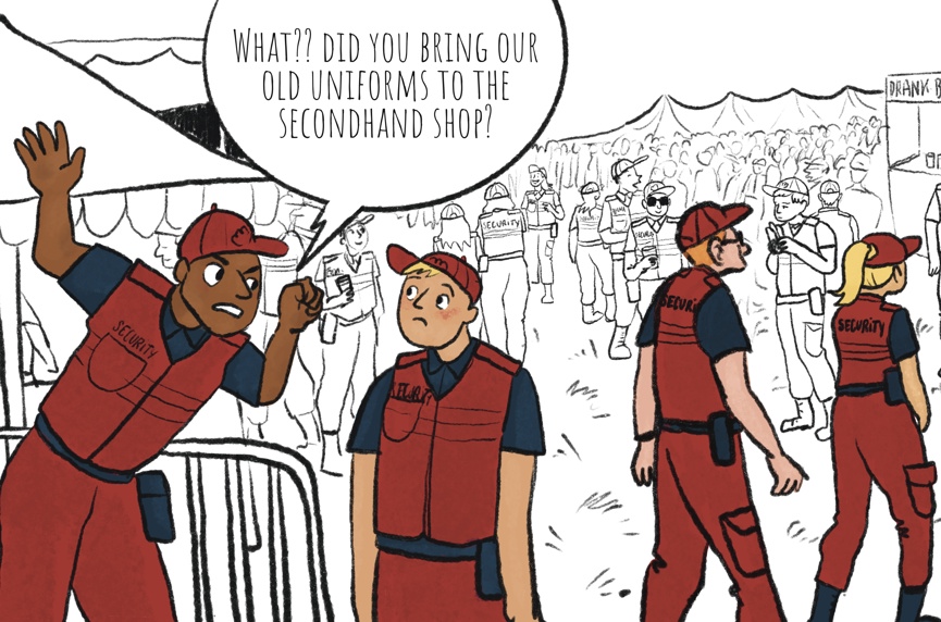 Uniforms in the private security sector
