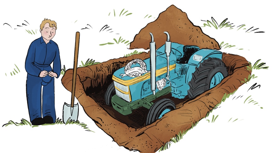How does the termination compensation of a farming lease agreement get calculated?