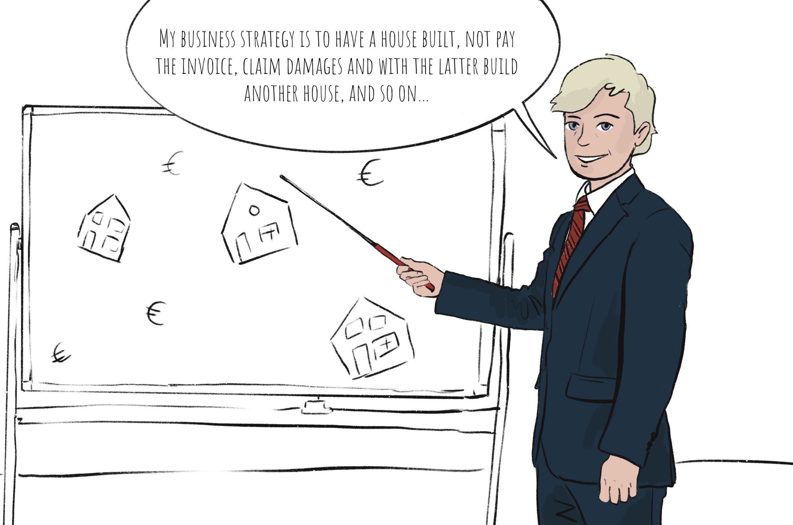 Is it possible to combine refusal to pay an invoice with a claim for damages in construction contracts? The Court of Cassation rules on the “double sanction” for contractual breach